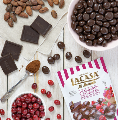 Arandanos Naturales Bañados en Chocolate Negro